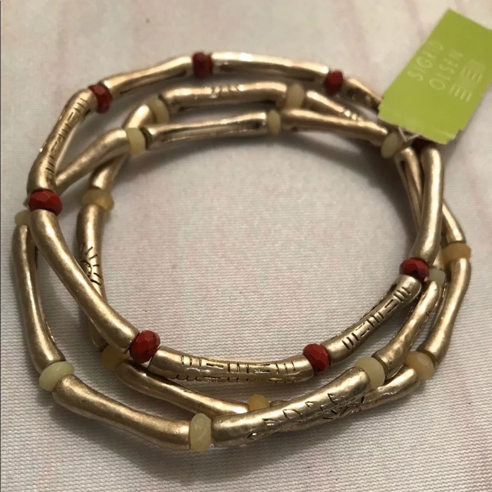 🔥⚡️BOGO SALE⚡️🔥Sigrid Olsen 3 Stretchy Bracelets